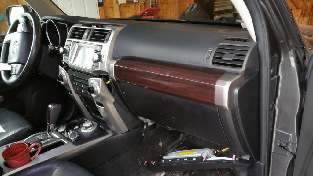 How to '14 dash in an '11 & How to Drop Glove Box Toyota 4Runner